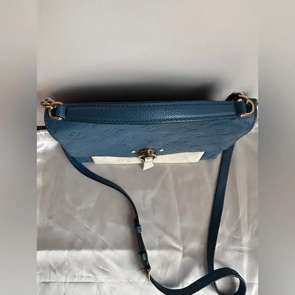 Louis Vuitton Blanche BB Monogram Empreinte Celeste Crossbody Bag - Picture 13 of 16
